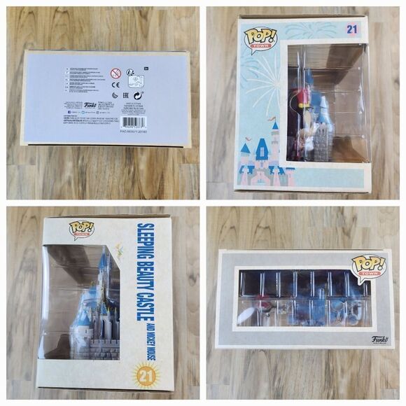 🩵NIB Disney Funko Exclusive 65th Anniversary Mickey & Sleeping Beauty Castle - Picture 6 of 12